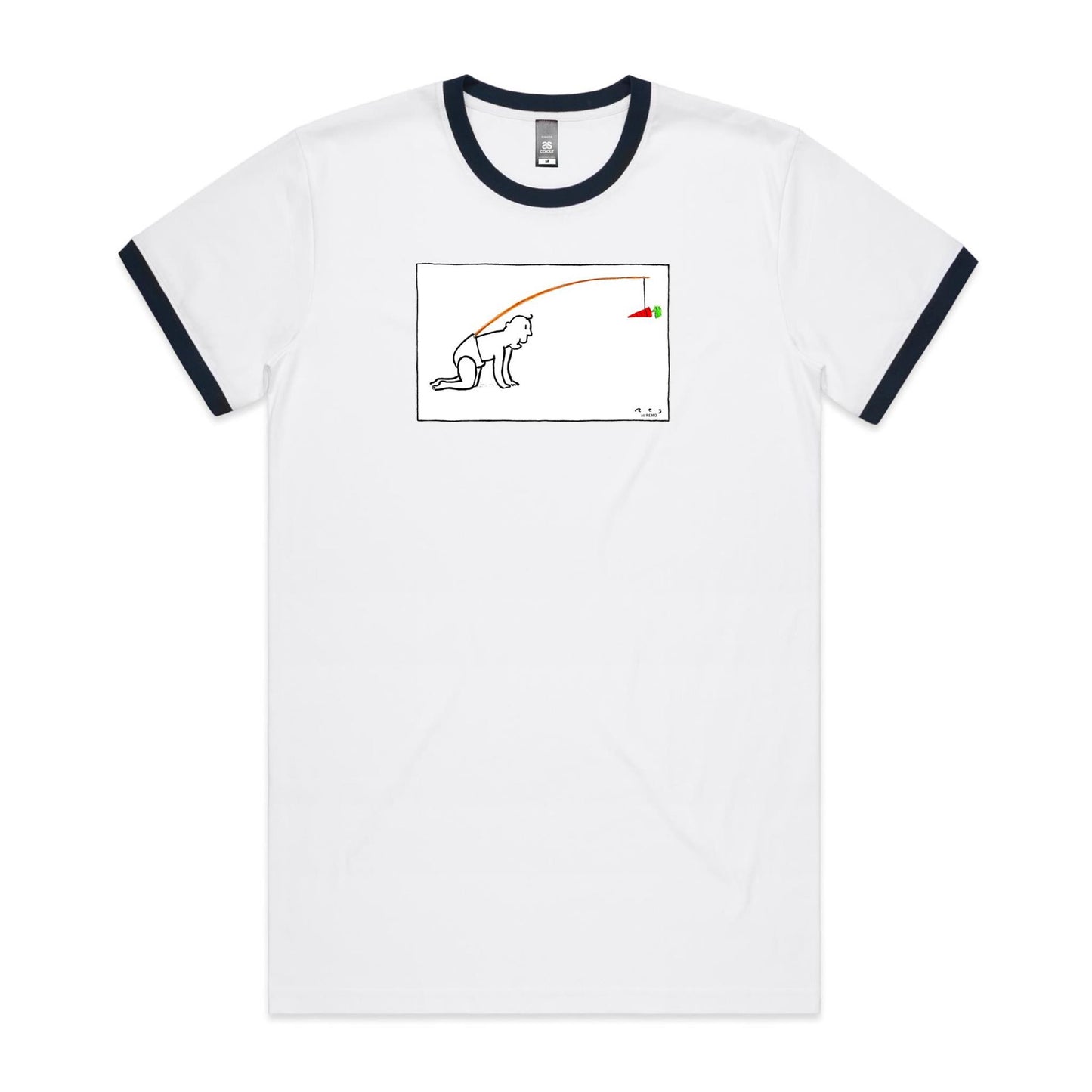 Baby Carrot Ringer T Shirts