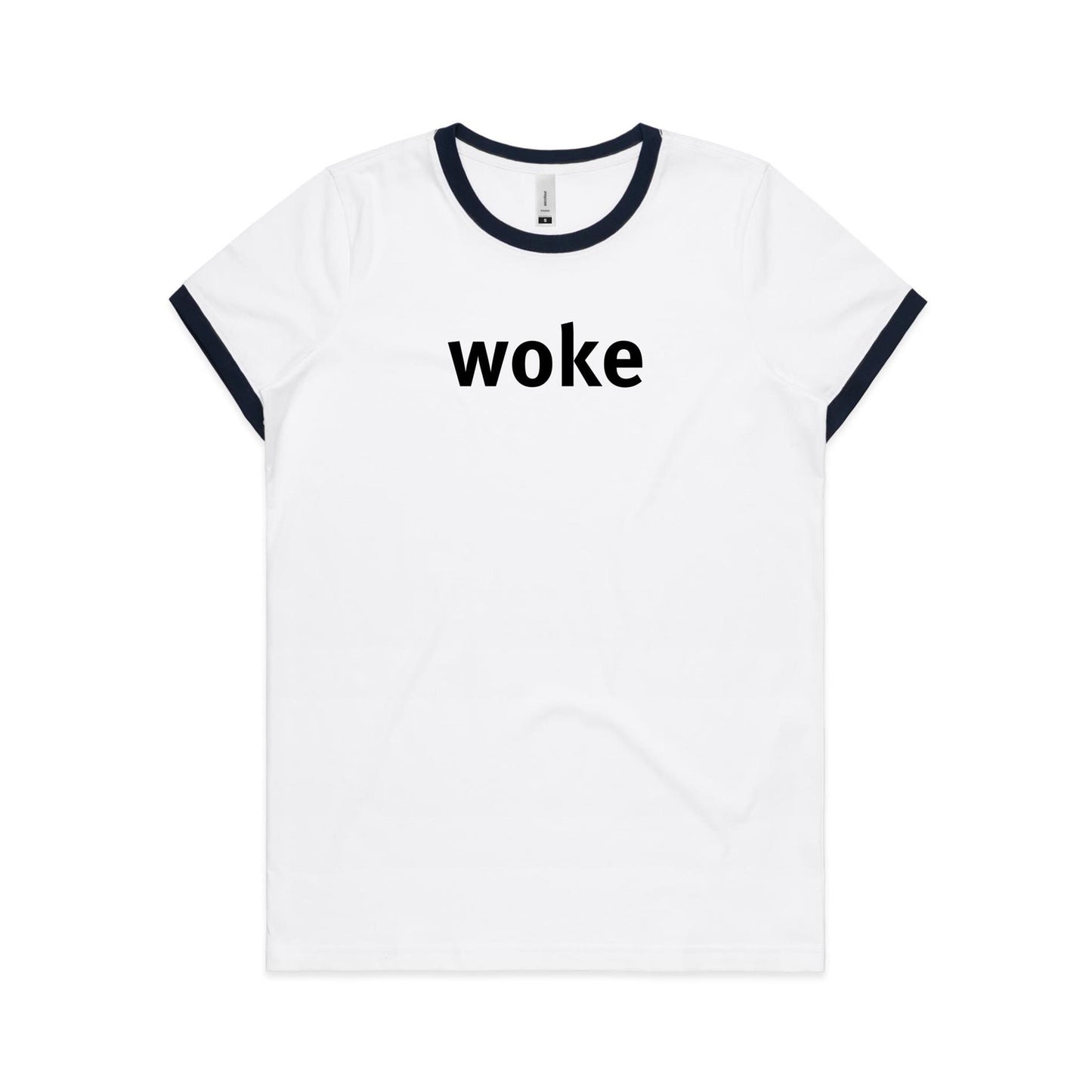woke Ringer T Shirts for Women
