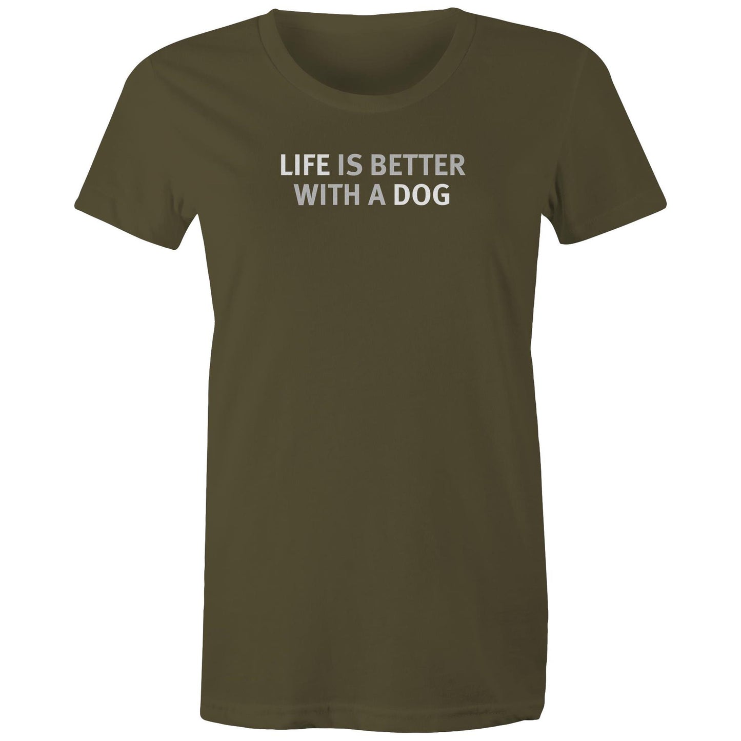 Life is Better with a Dog T Shirts for Women