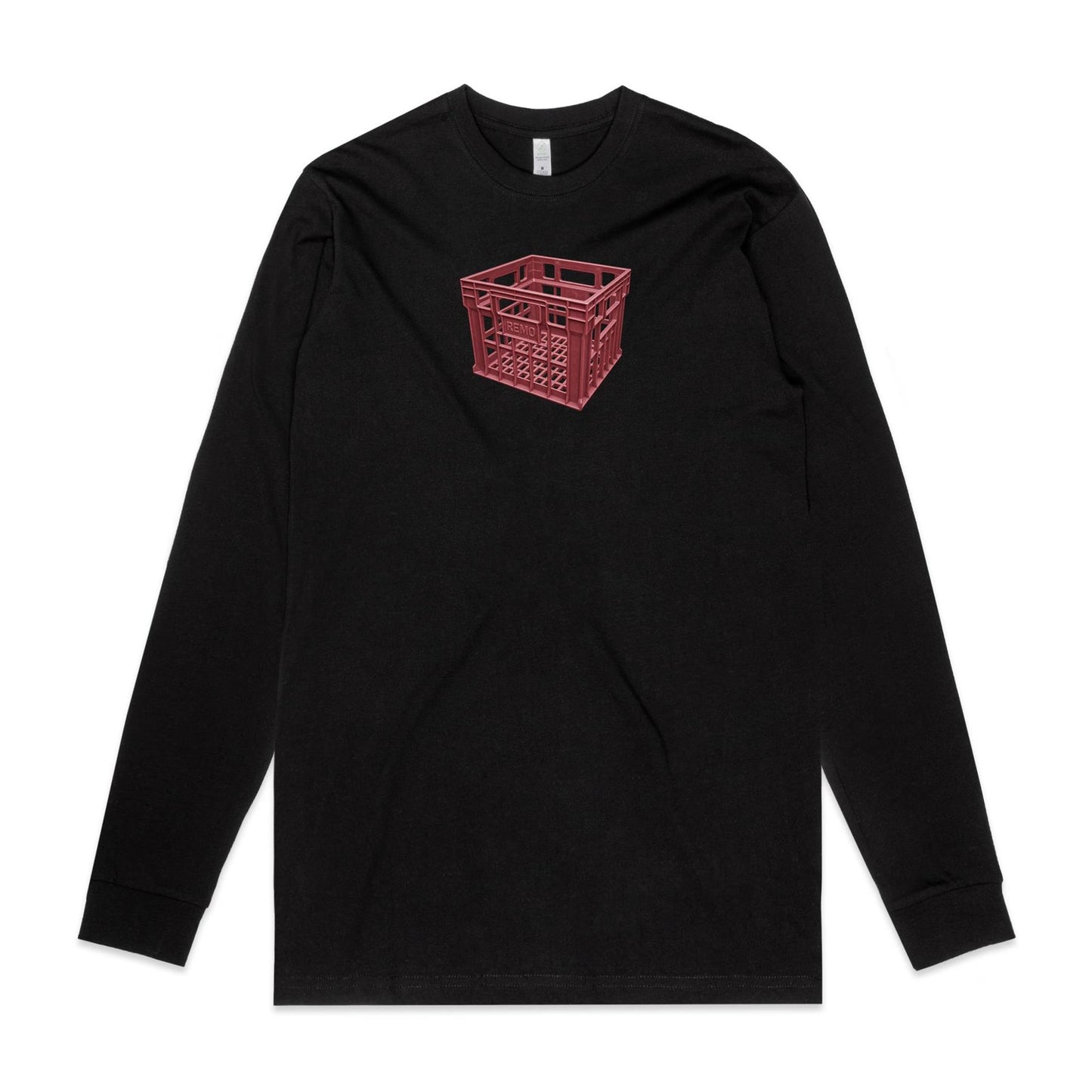Milk Crate Long Sleeve T Shirts