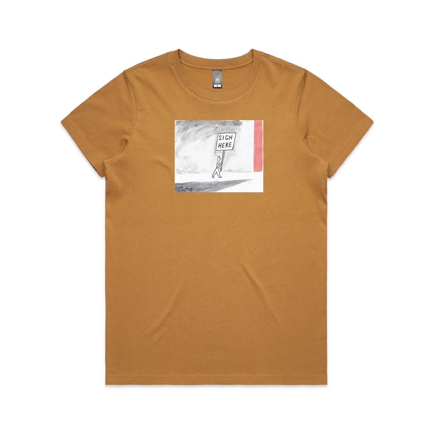 Sign Here T Shirts for Women