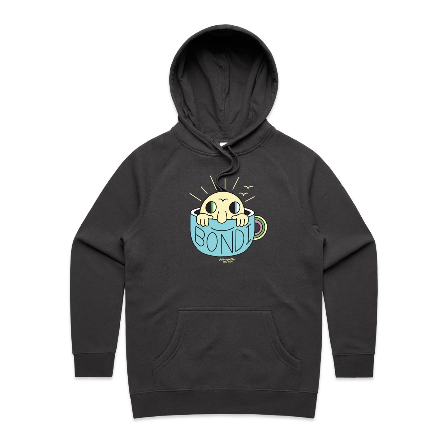 Bondi Sunrise Latte Hoodies for Women