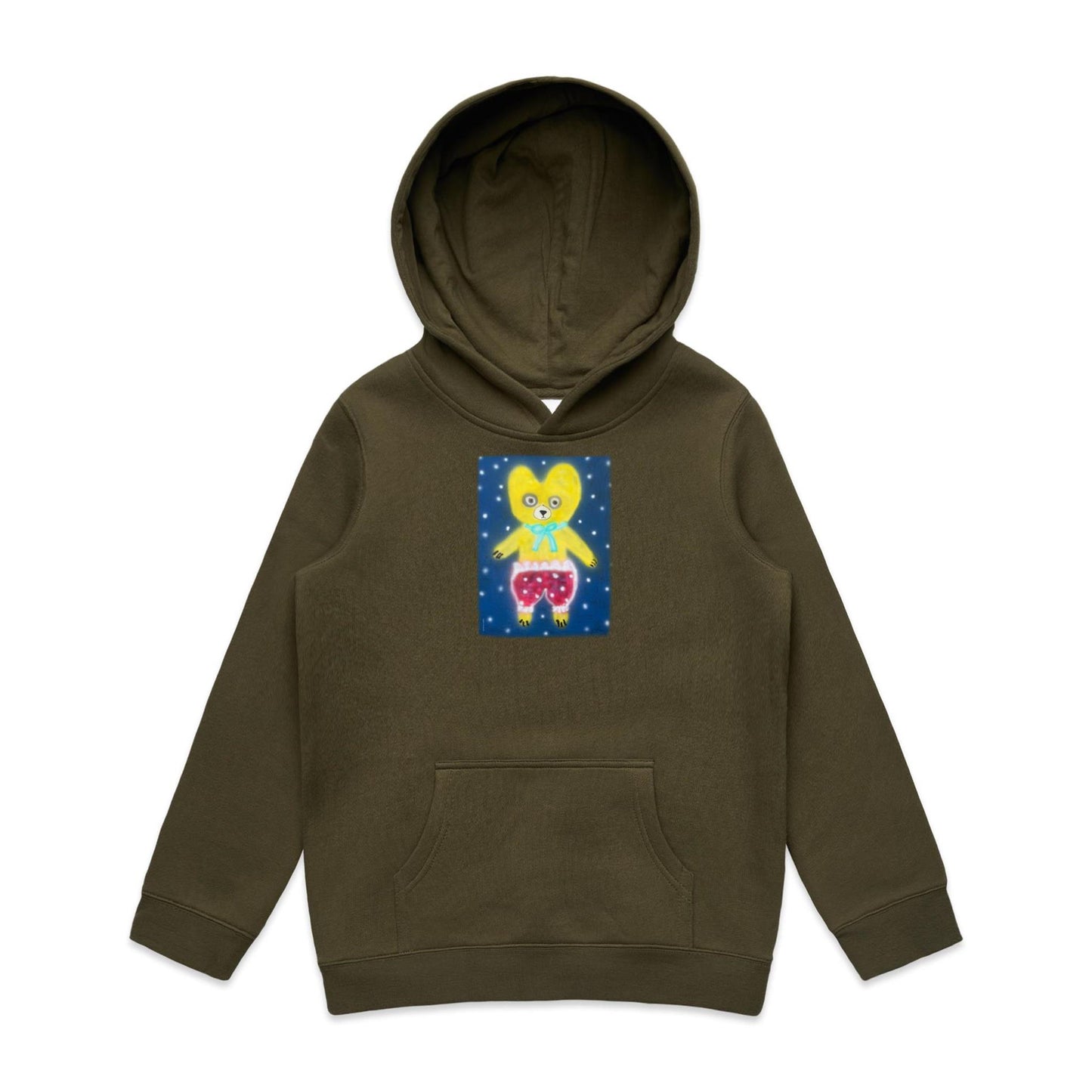 Yellow Bear Hoodies for Kids