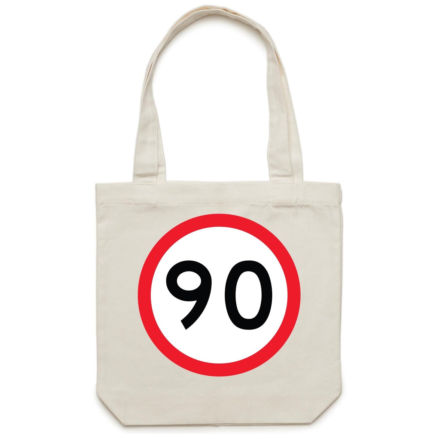 Age Milestone 90 Canvas Tote