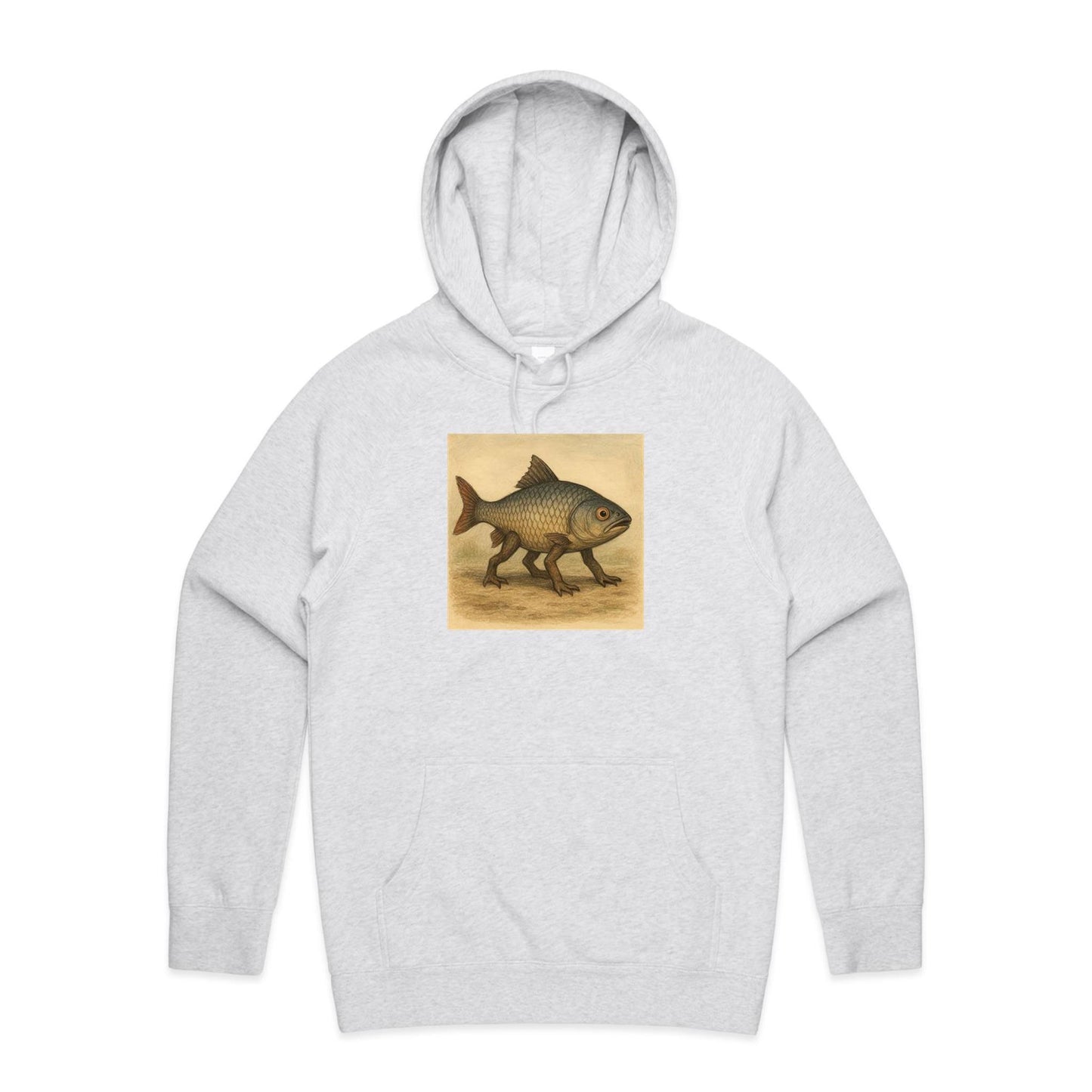 Fish with Four Legs Hoodies for Men (Unisex)