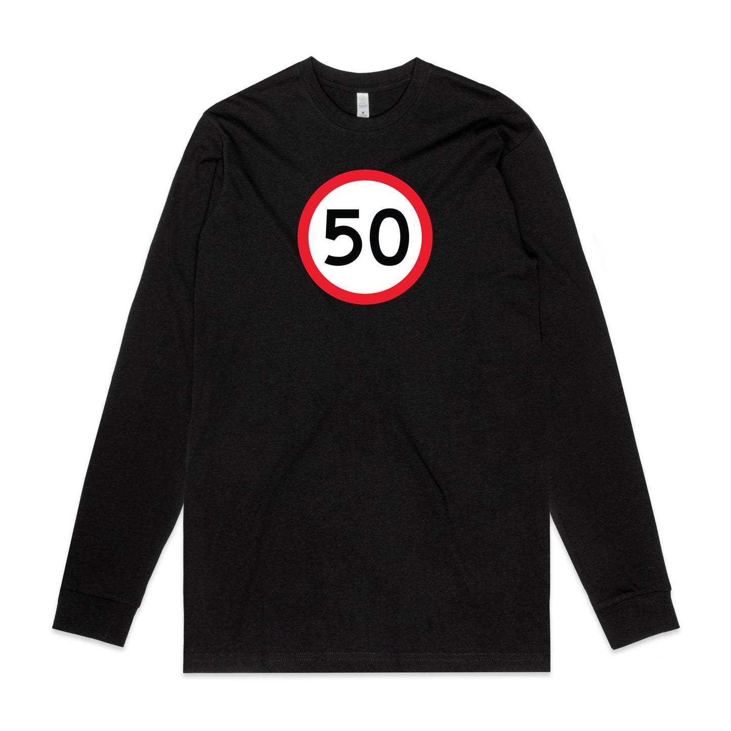 Age Milestone 50 Long Sleeve T Shirts for Men (Unisex)