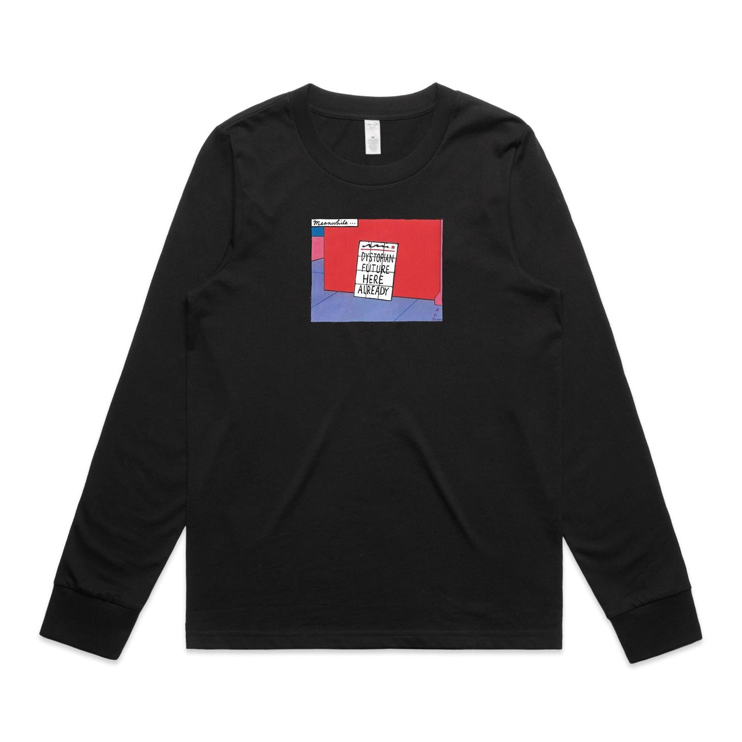 Dystopian Future Long Sleeve T Shirts for Women