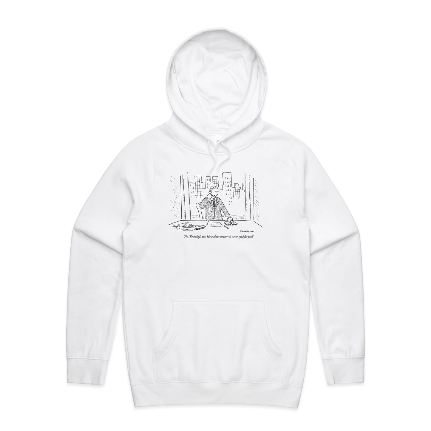 How About Never Hoodies for Men (Unisex)
