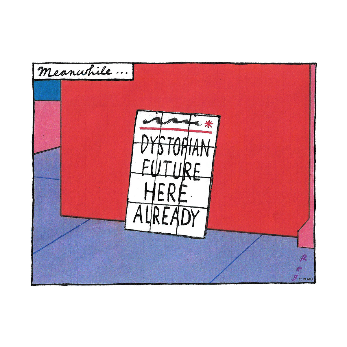 Dystopian Future Canvas Totes