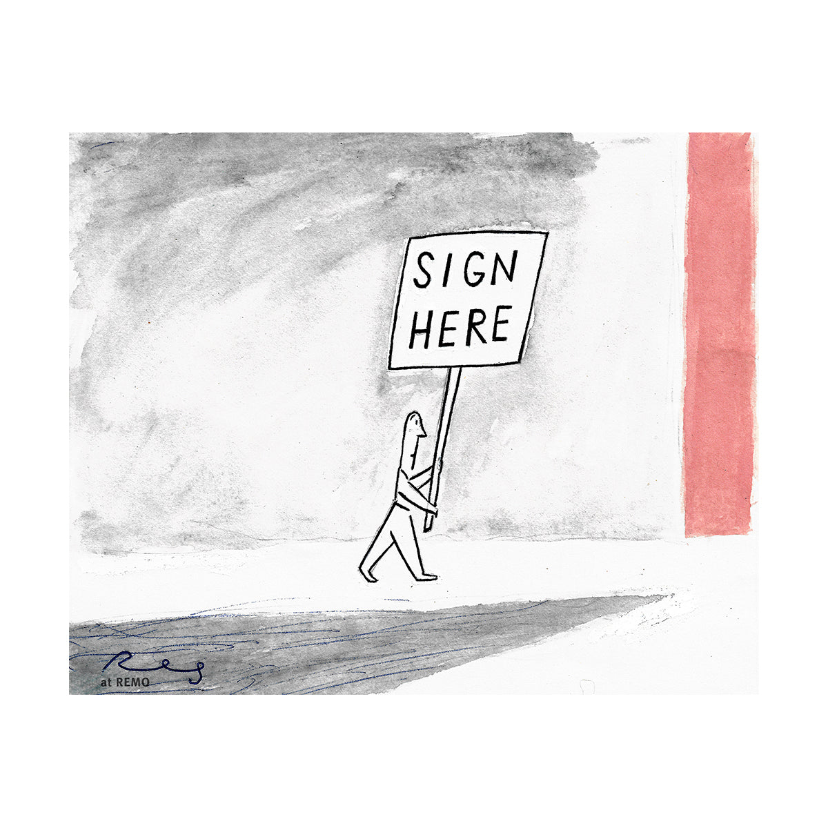 Sign Here Long Sleeve T Shirts for Women