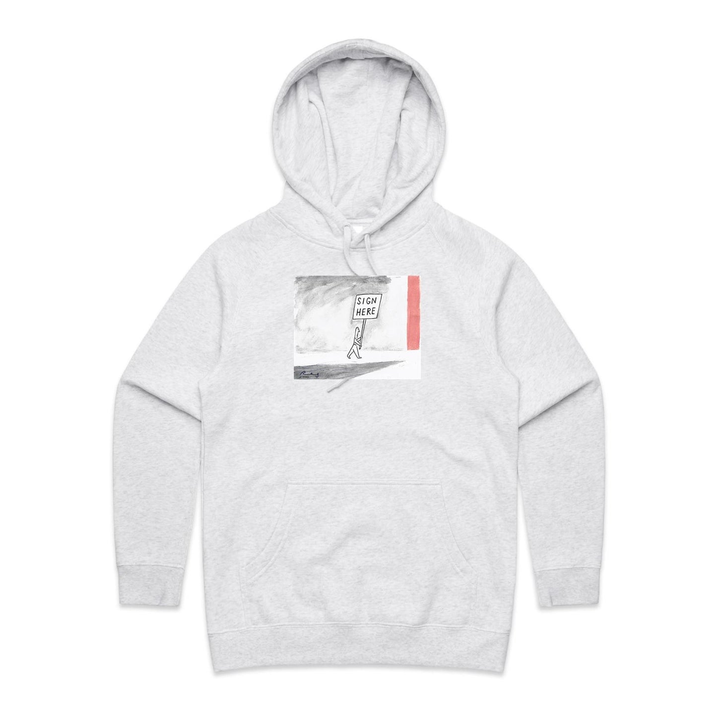 Sign Here Hoodies for Women