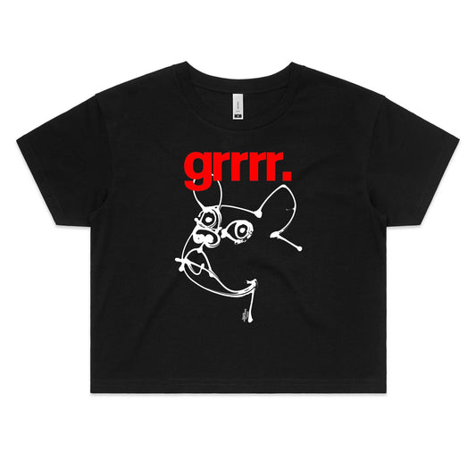 grr! Crop T Shirts for Women