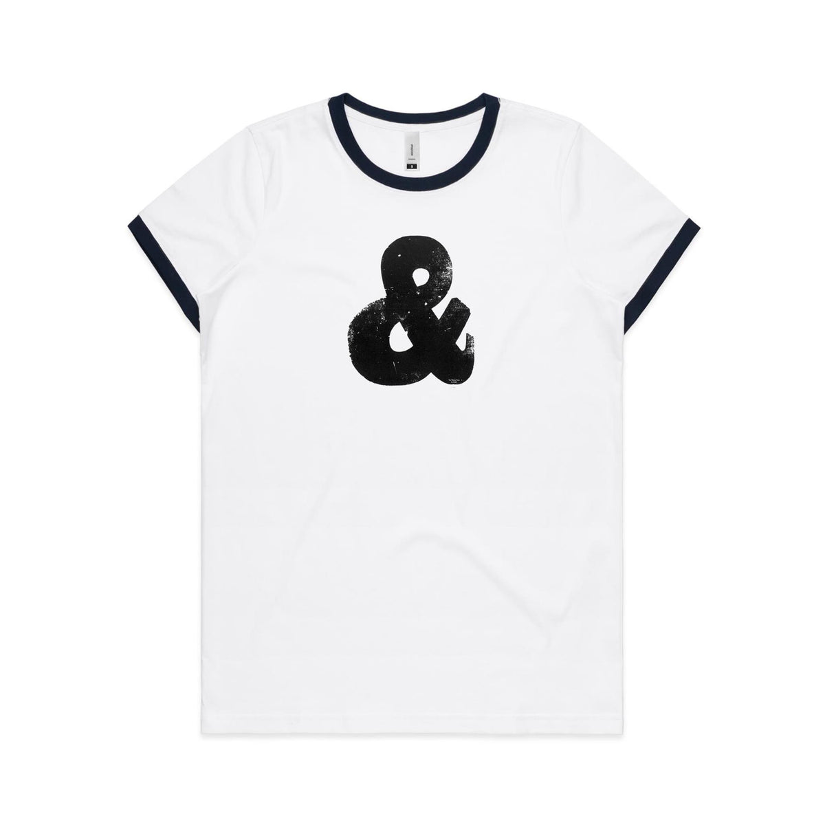 Ampersand Ringer T Shirts for Women