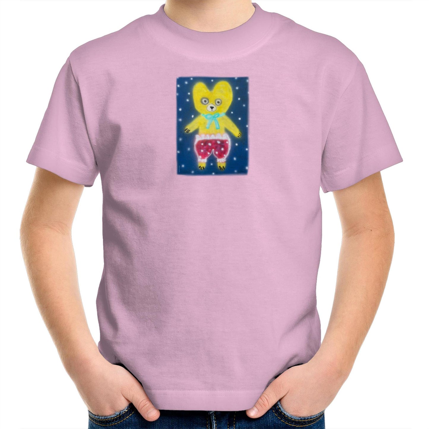 Yellow Bear T Shirts for Kids