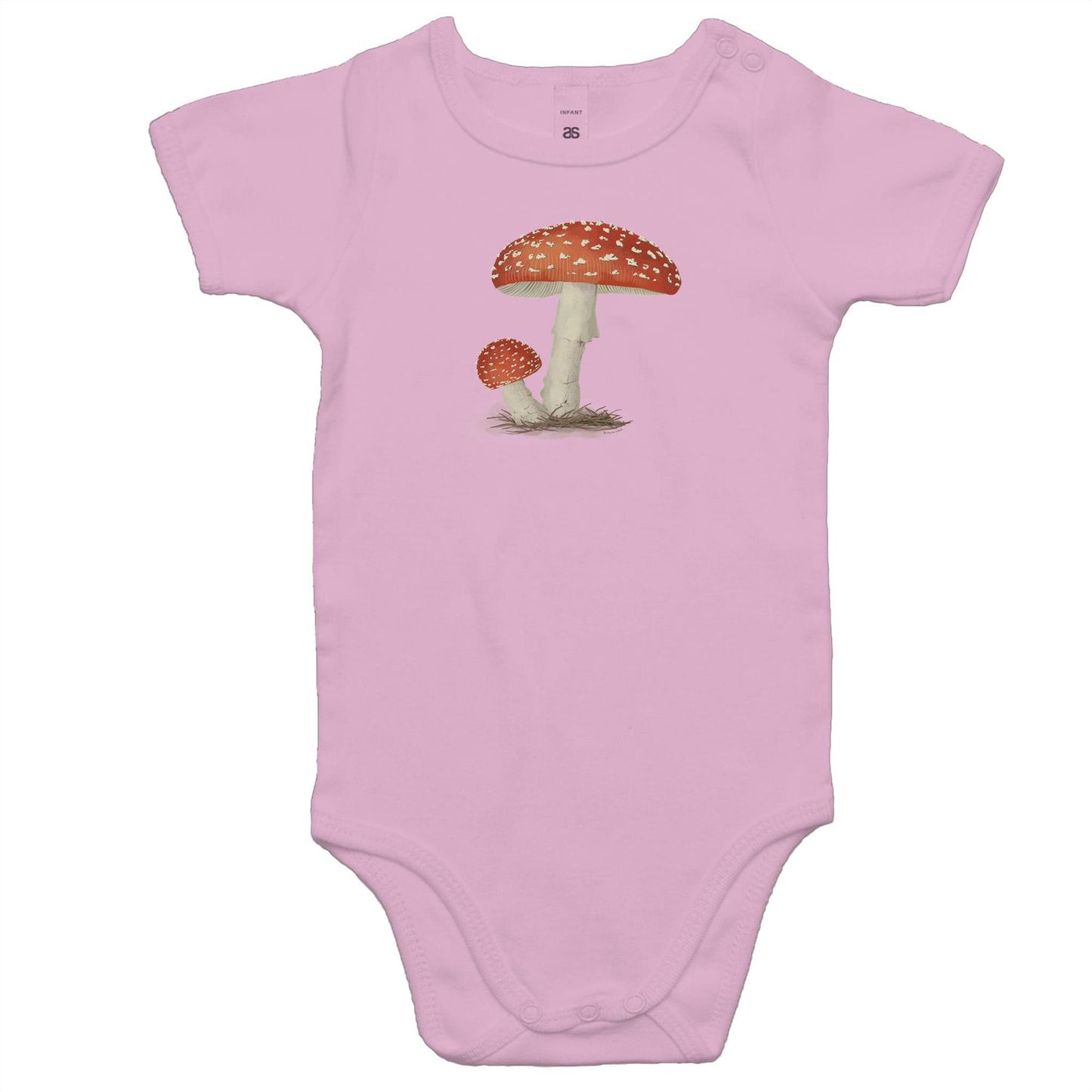 Amanita Muscaria Rompers for Babies