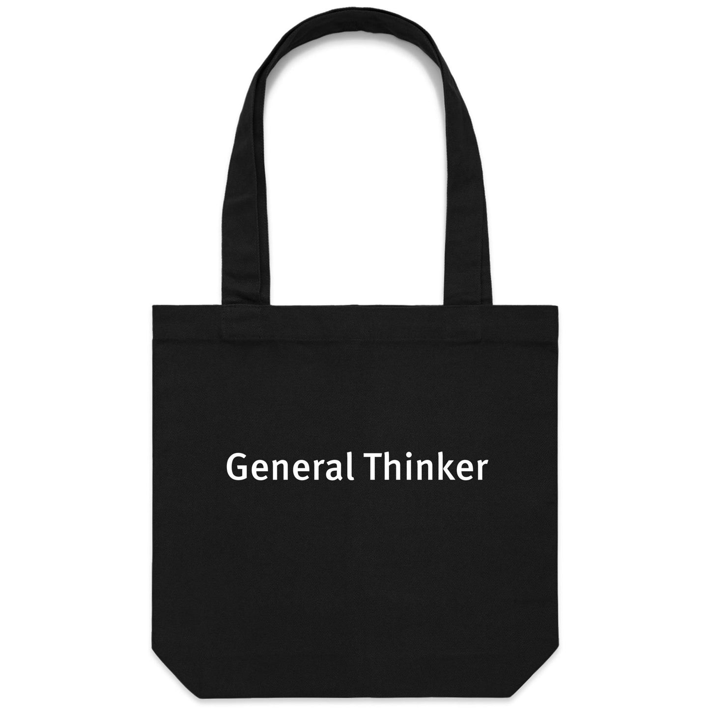 General Thinker Canvas Totes