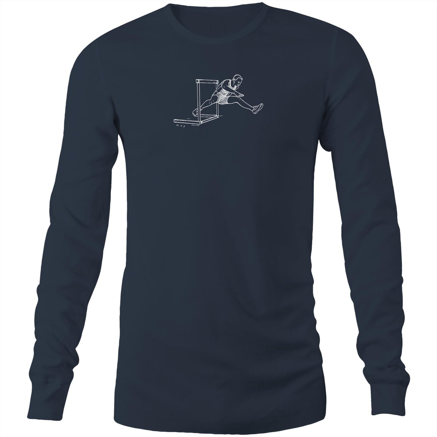 Hurdler Long Sleeve T Shirts