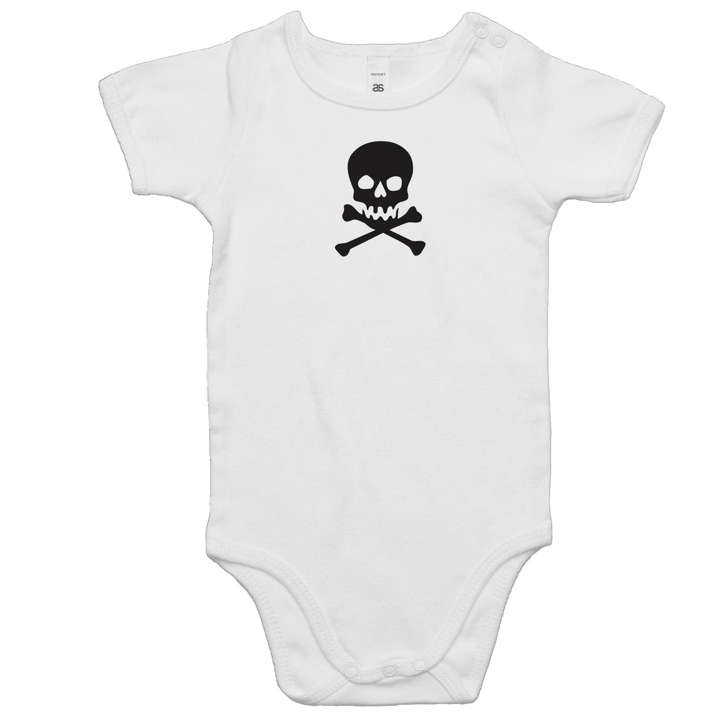 Skull and Cross Bones Rompers for Babies