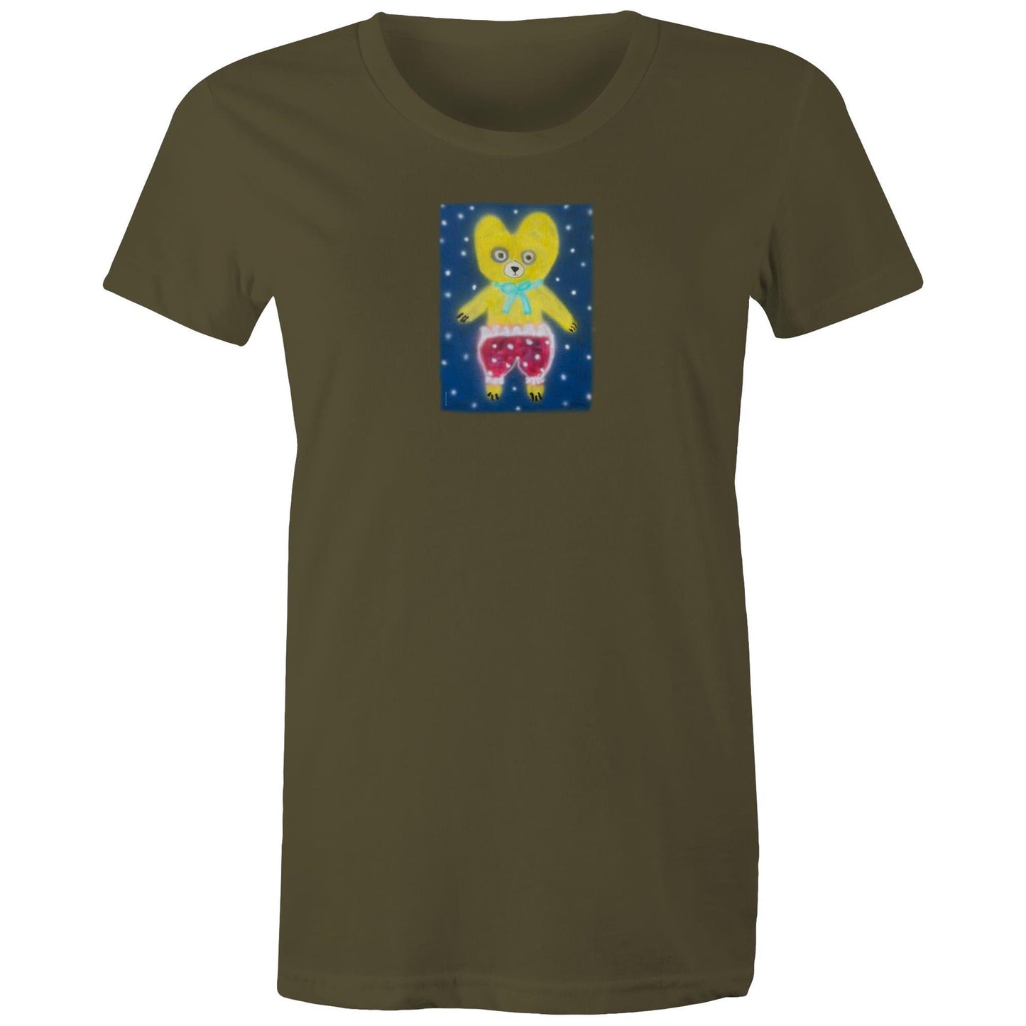 Yellow Bear T Shirts for Women