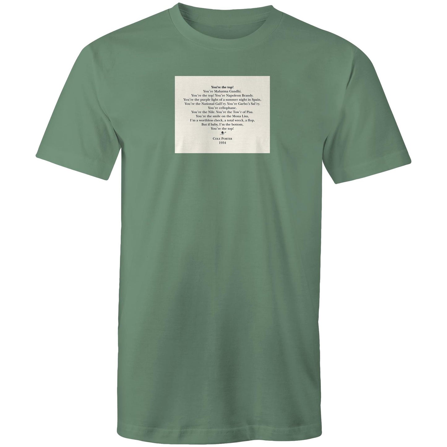 Cole Porter T Shirts for Men (Unisex)