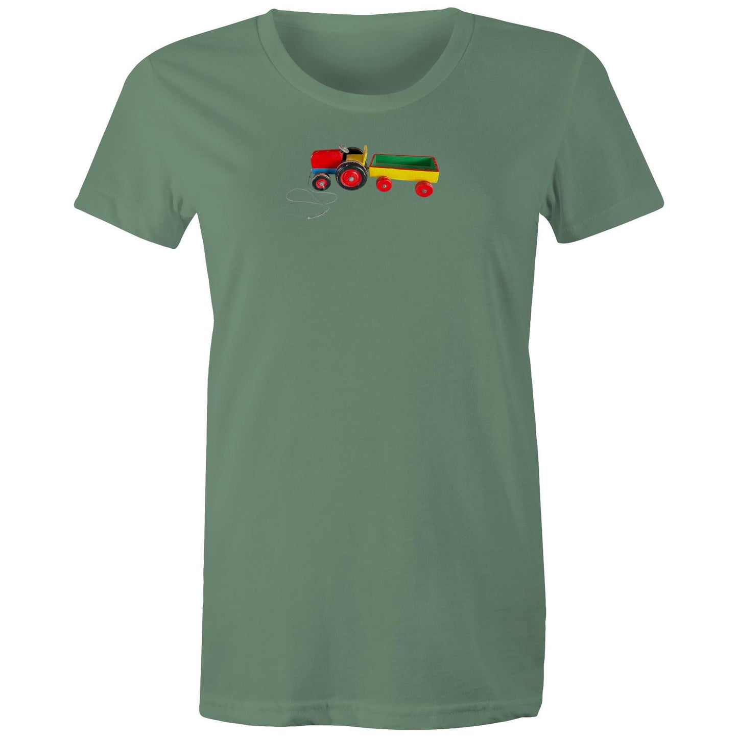 Toy Tractor T Shirts for Women
