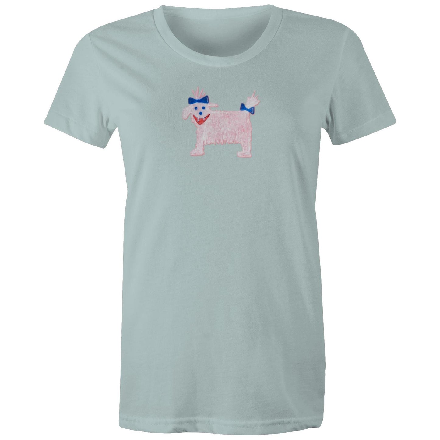 White Dog T Shirts for Women