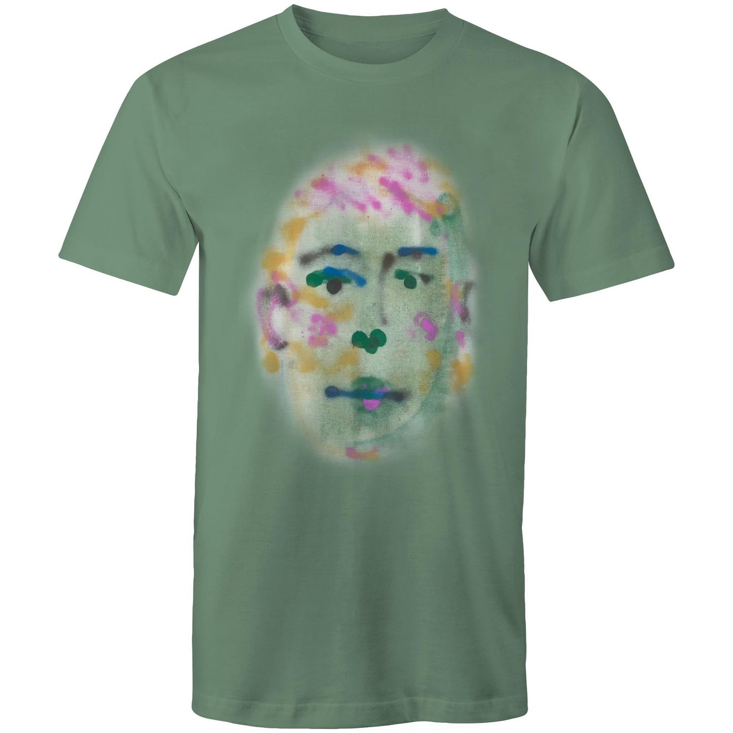 Green Face T Shirts for Men (Unisex)