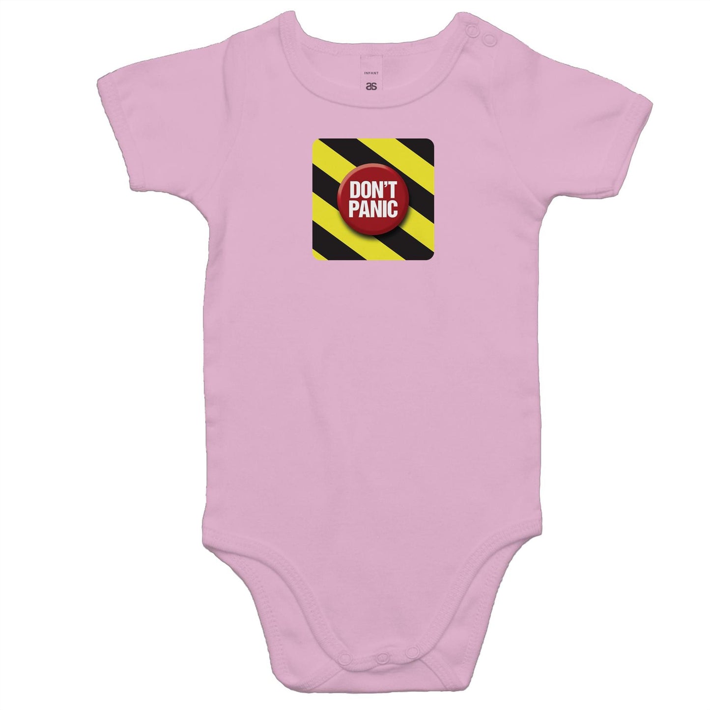 Panic Button Rompers for Babies
