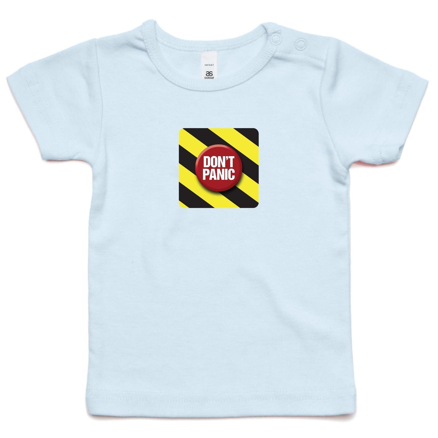 Panic Button T Shirts for Babies