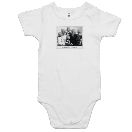 Einstein's Theory of Relatives Rompers for Babies