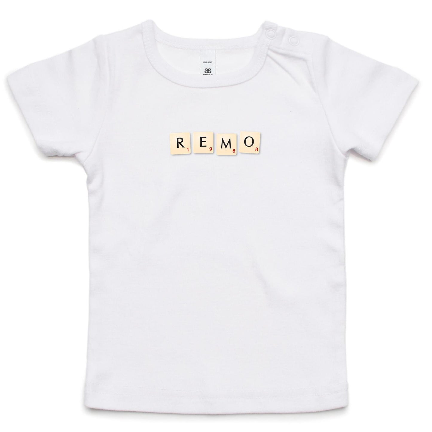 Scrabble REMO T Shirts for Babies