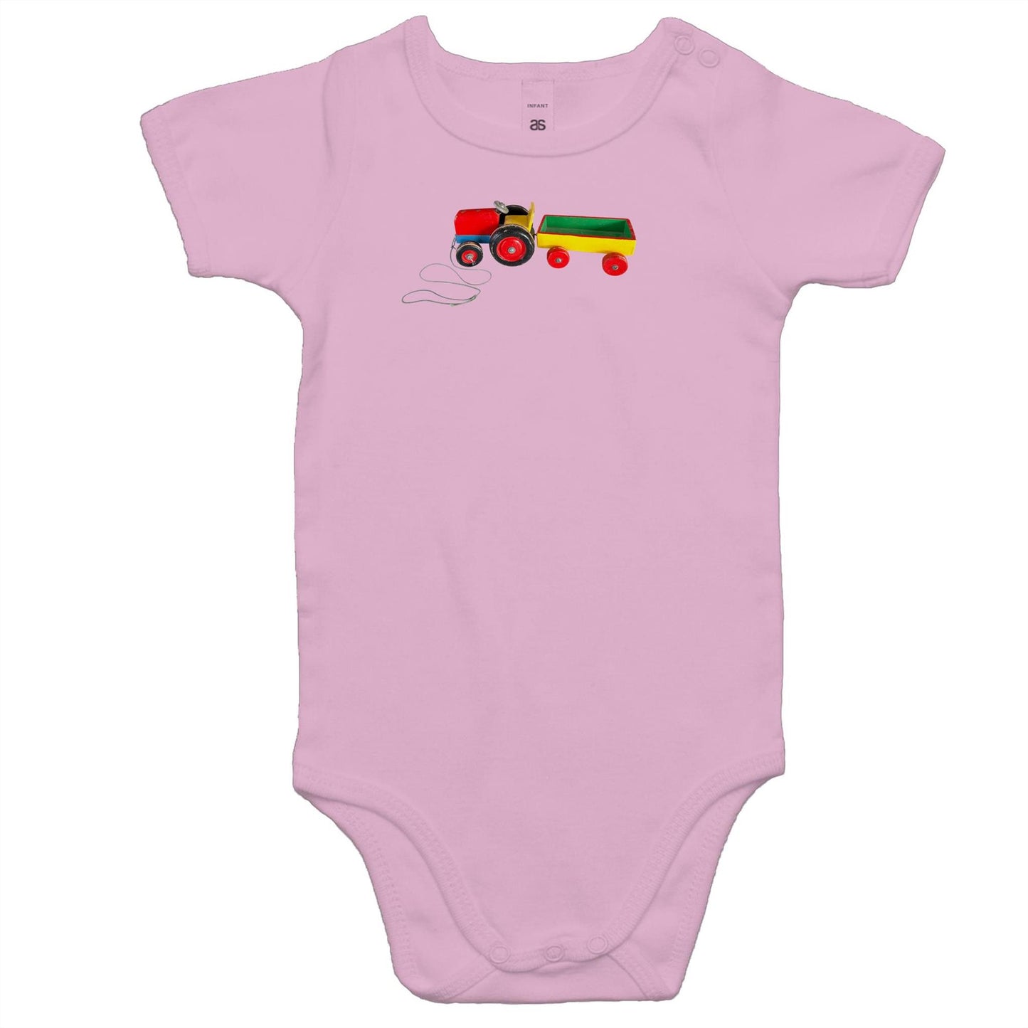 Toy Tractor Rompers for Babies