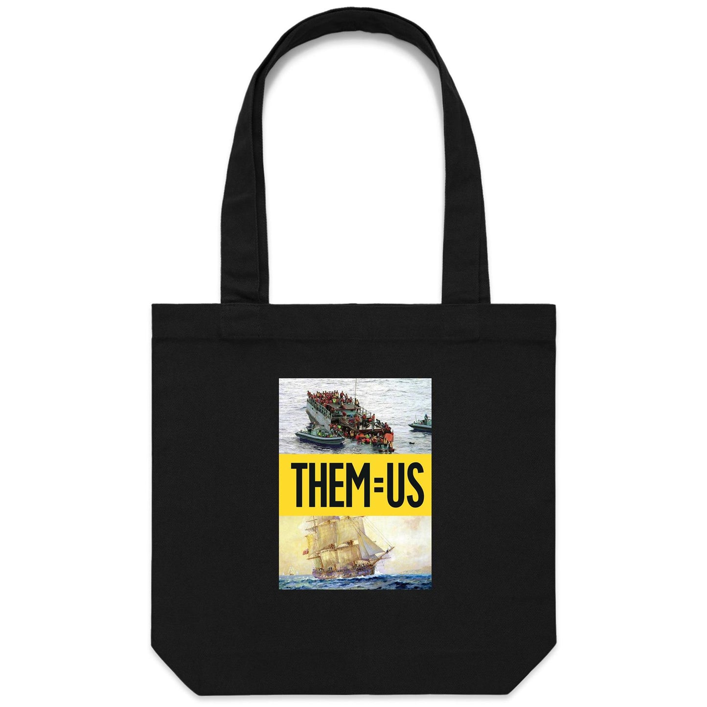 Boat People Canvas Totes