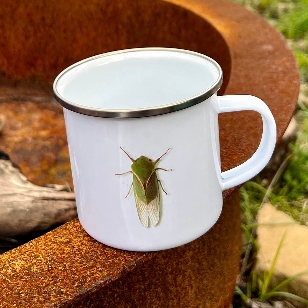 The Little Guy Enamel Mug