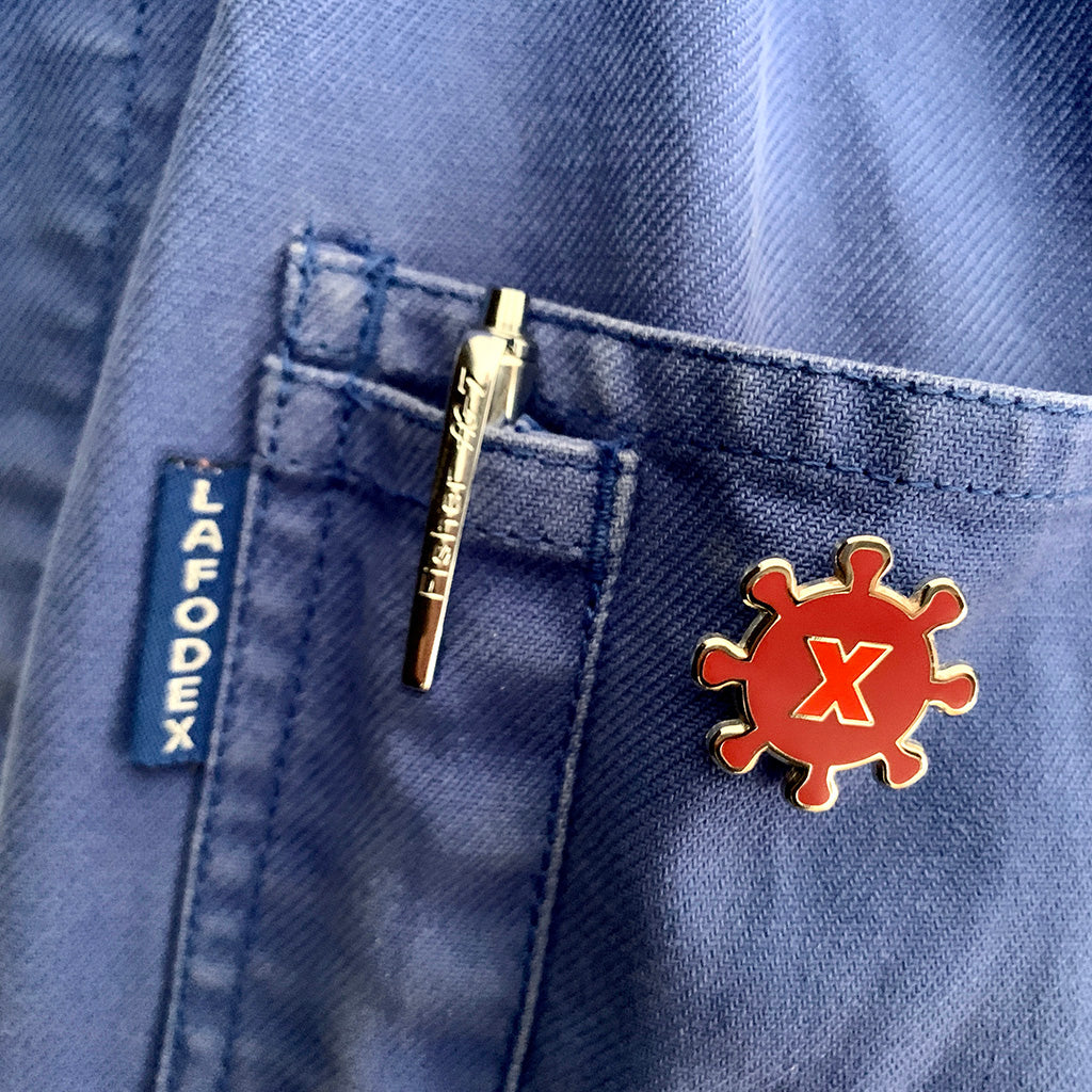Corona TEDx Lapel Pin