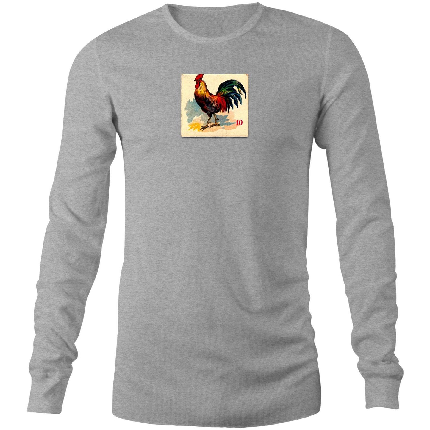 Rooster Long Sleeve T Shirts