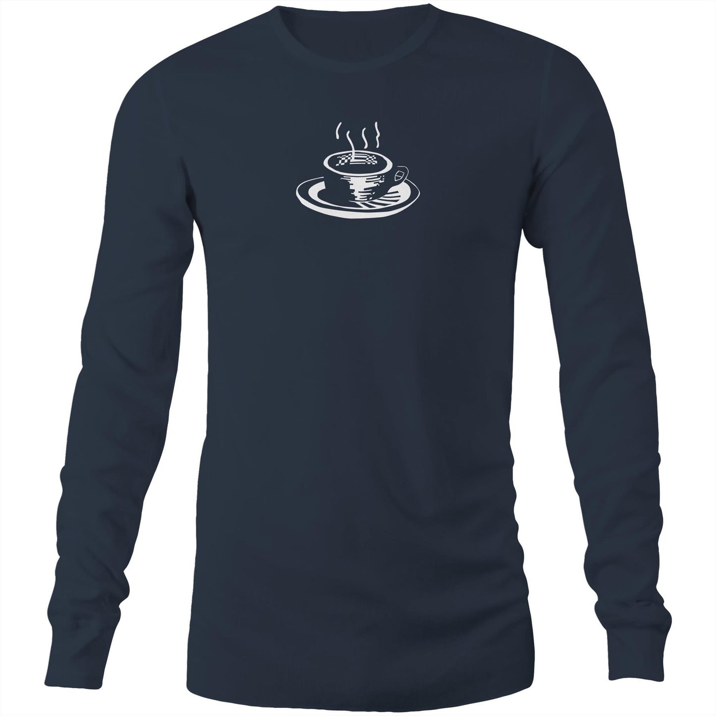 Regular Coffee Long Sleeve T Shirts