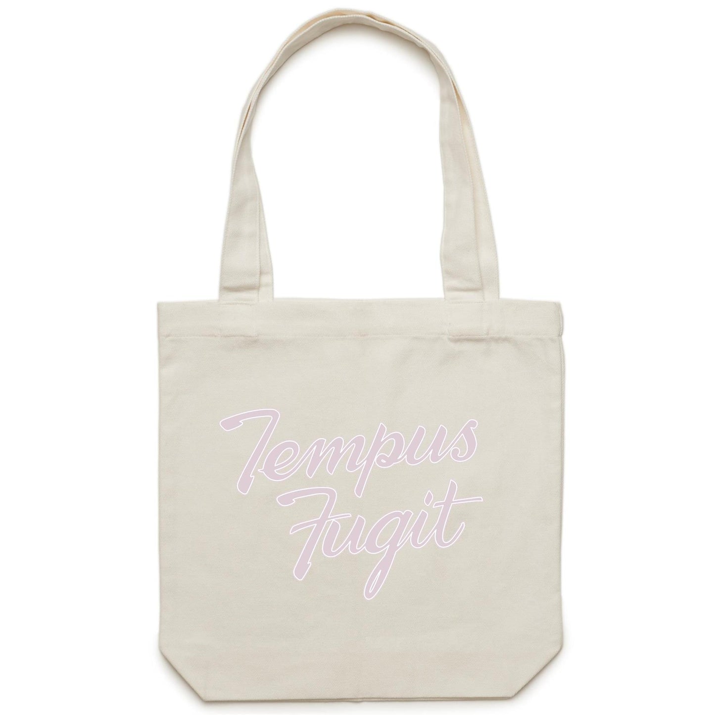 Tempus Fugit Canvas Totes