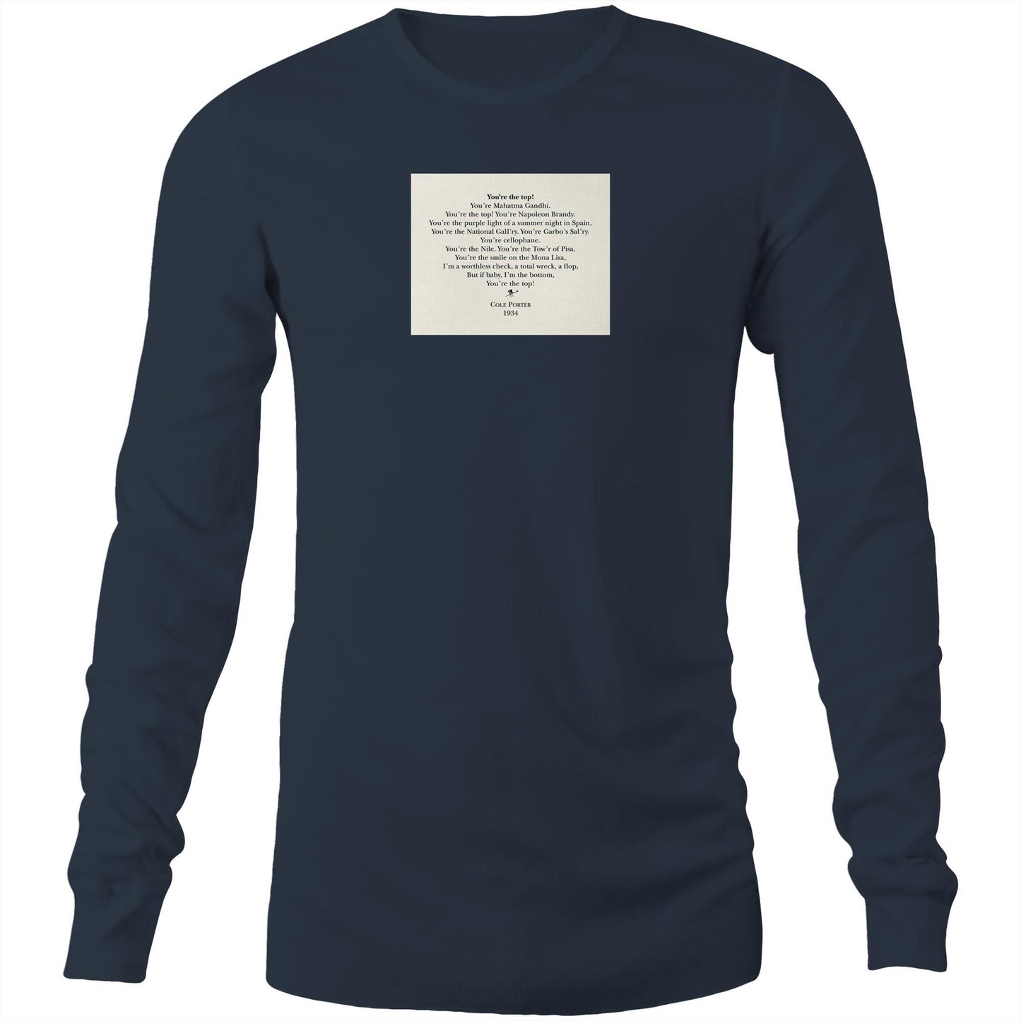 Cole Porter Long Sleeve T Shirts