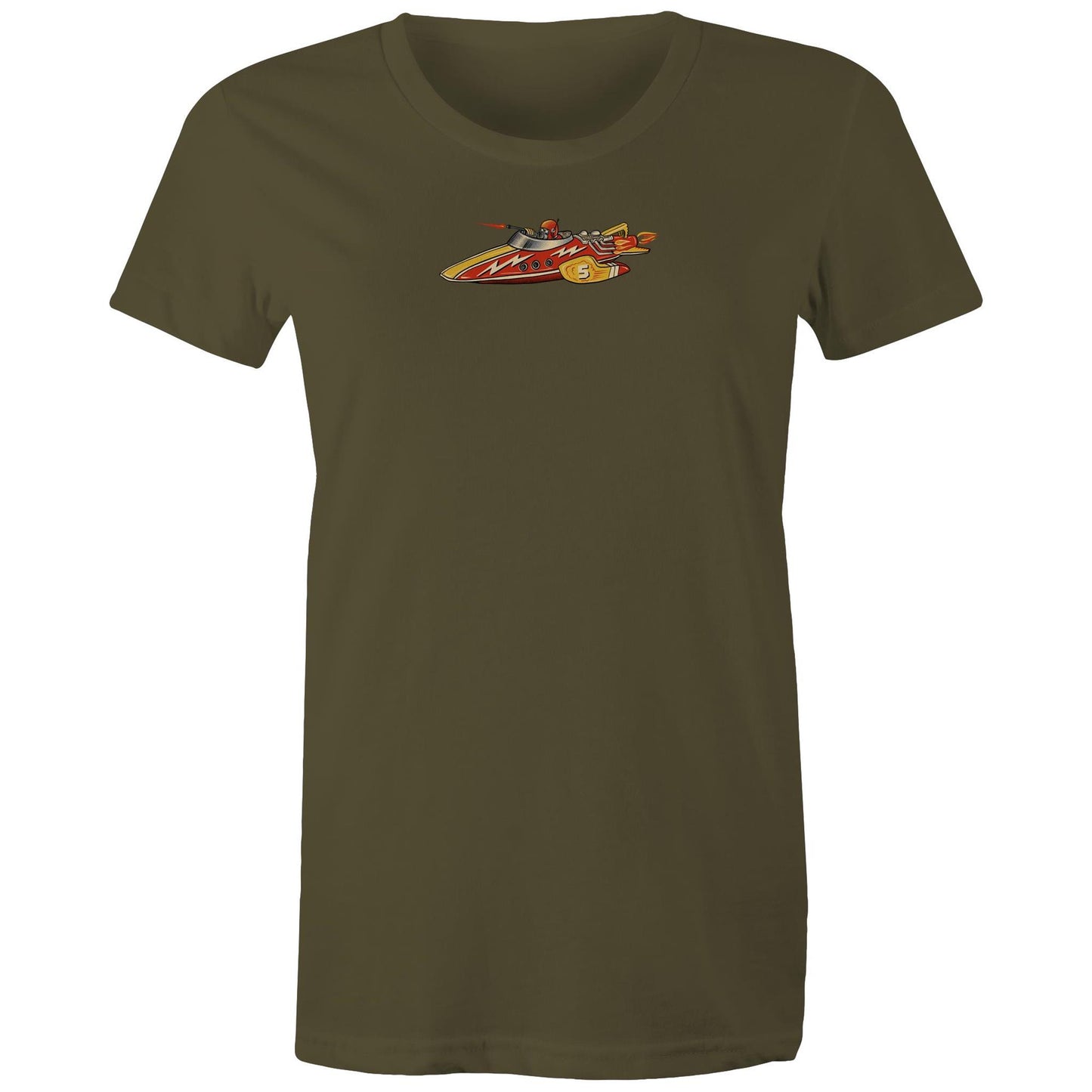 Toy Rocket Ship T Shirts for Women