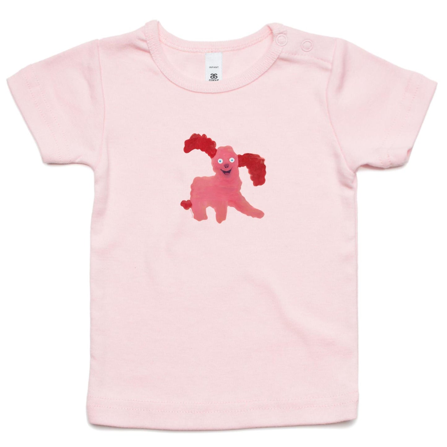 Pink Dog T Shirts for Babies