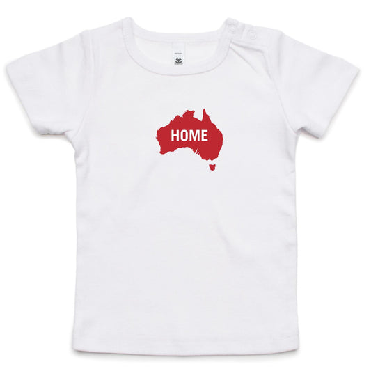 Australia Home T Shirts for Babies
