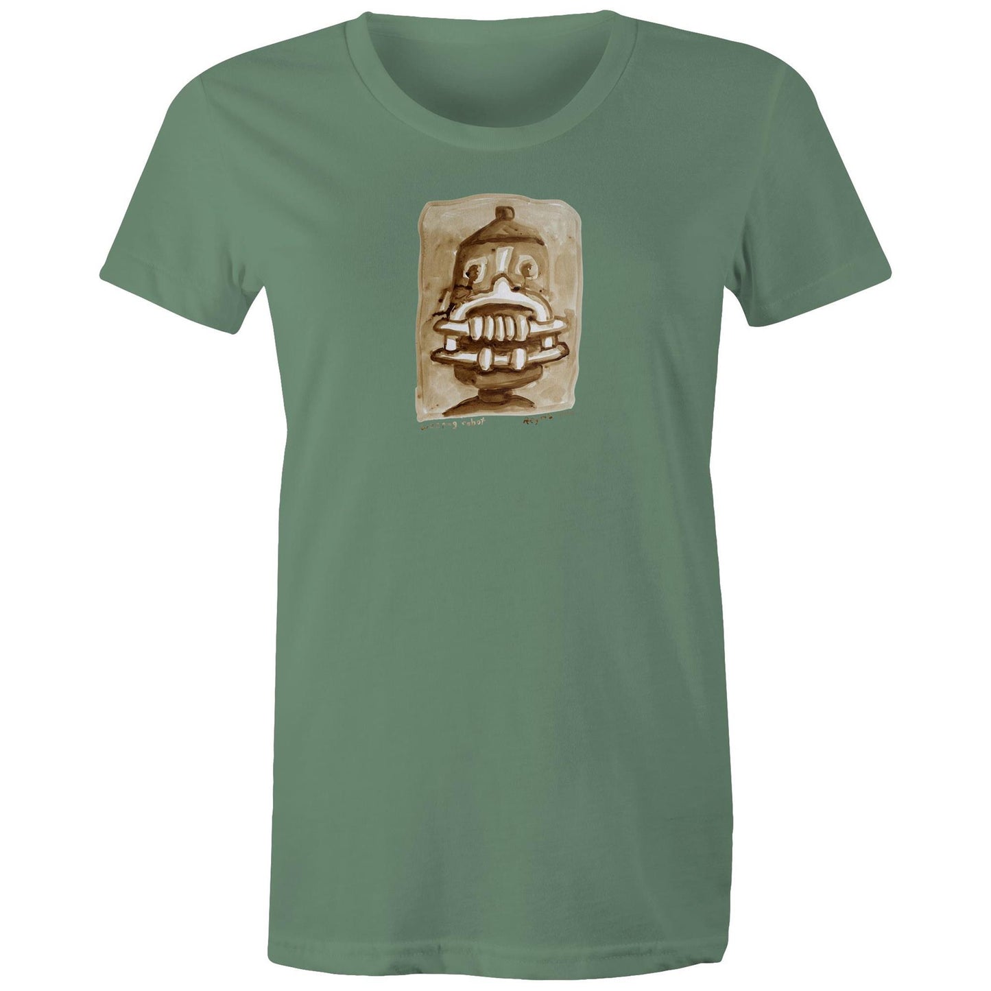 Weeping Robot T Shirts for Women