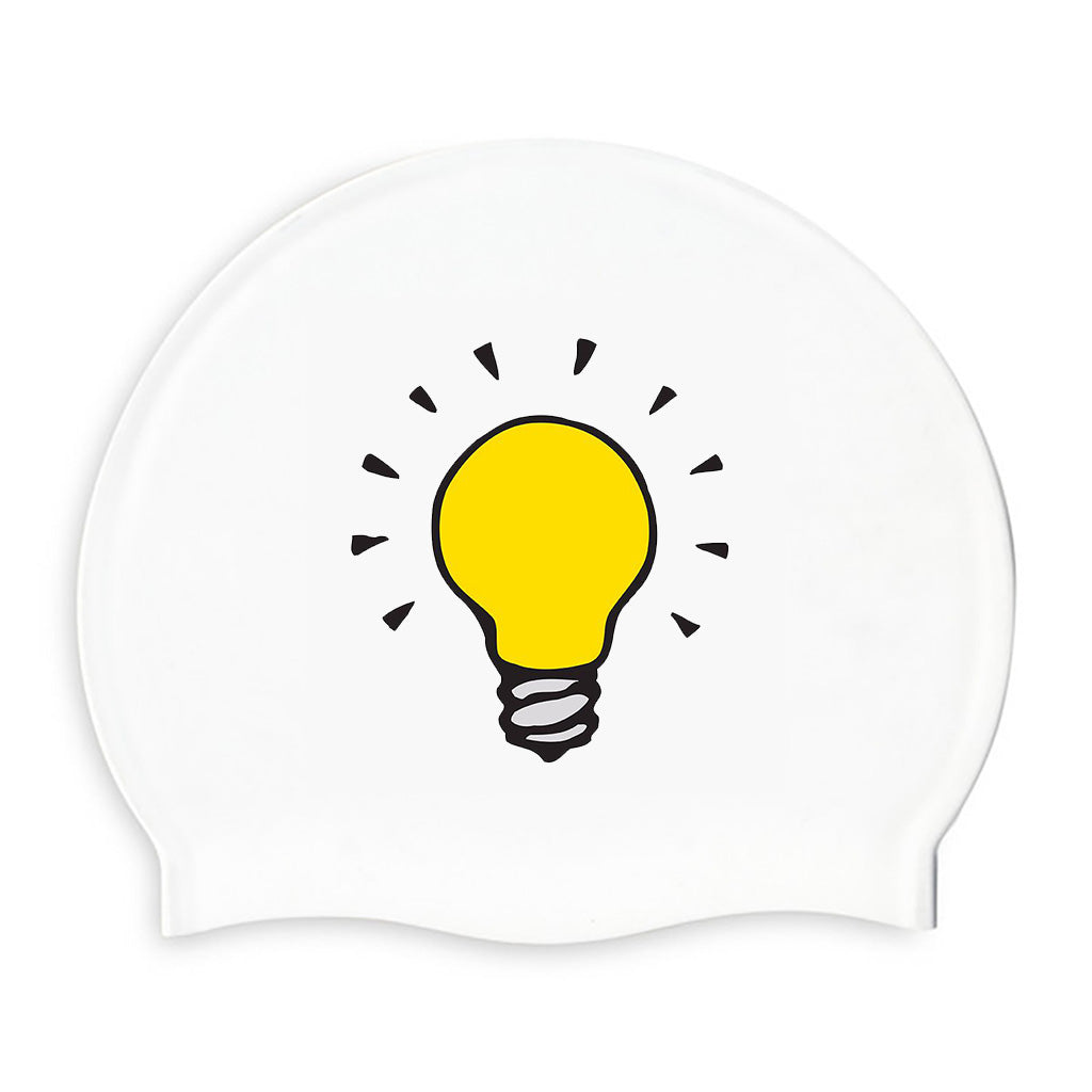 Light Bulb Swimming Cap
