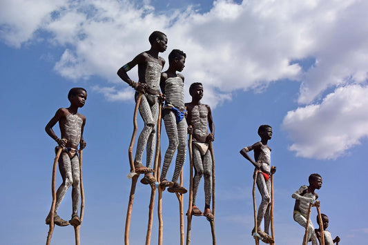 Banna Tribe Stilt-Walkers