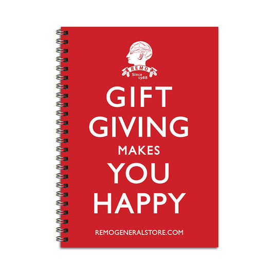 Gift Giving Makes You Happy. Free Book with Orders.