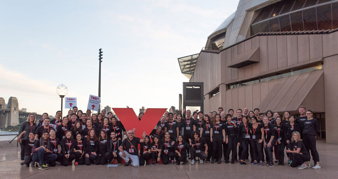 REMO T Shirts for TEDxSydney 2016 Volunteers