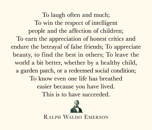 Ralph Waldo Emerson