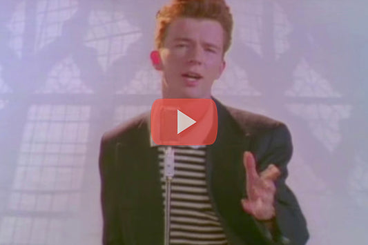 Rickrolling