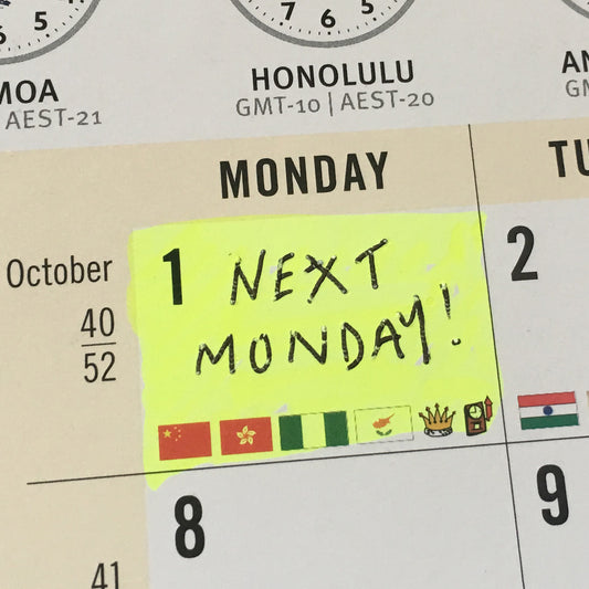 Wallplanner Kick Off Next Monday